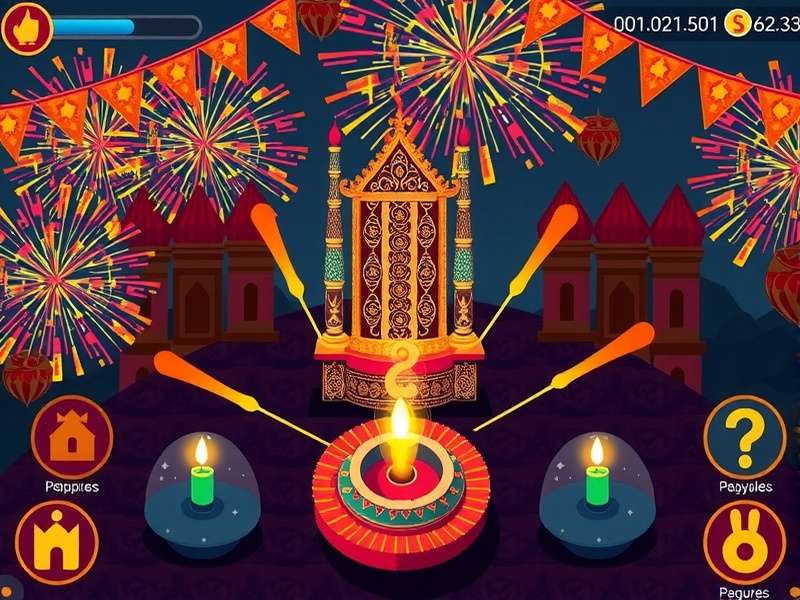 Diwali Daredevils firework display gameplay